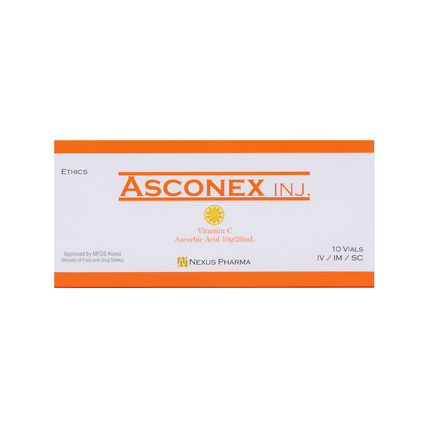 Asconex Vitamin C 10g/20ml