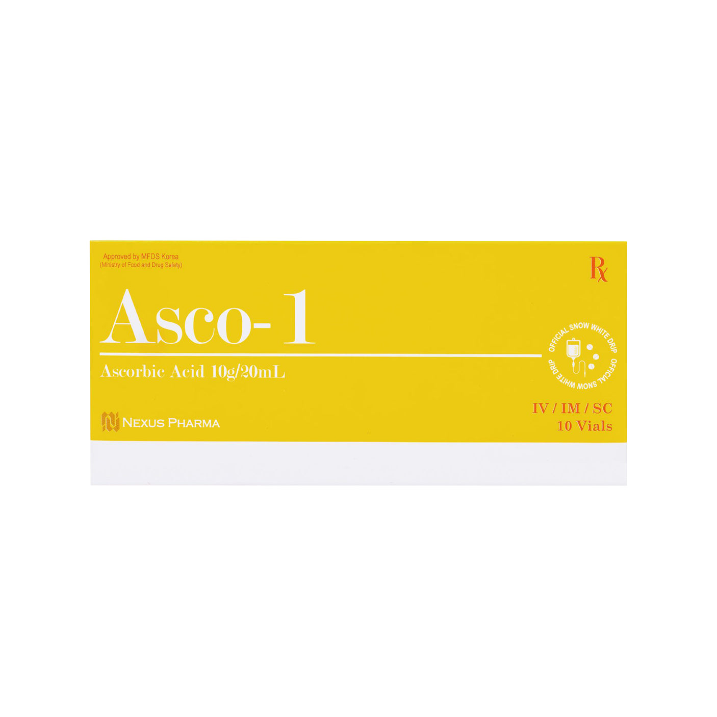 Asco-1 Ascorbic Acid 10g/20ml