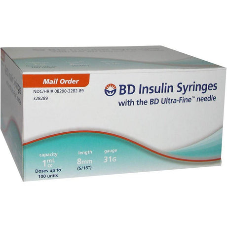 BD Ultra - Fine Insulin Syringes - Filler Lux™ - Syringes - BD