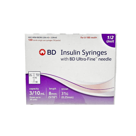 BD Ultra - Fine Insulin Syringes - Filler Lux™ - Syringes - BD