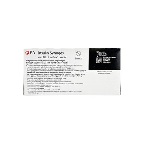 BD Ultra - Fine Insulin Syringes - Filler Lux™ - Syringes - BD