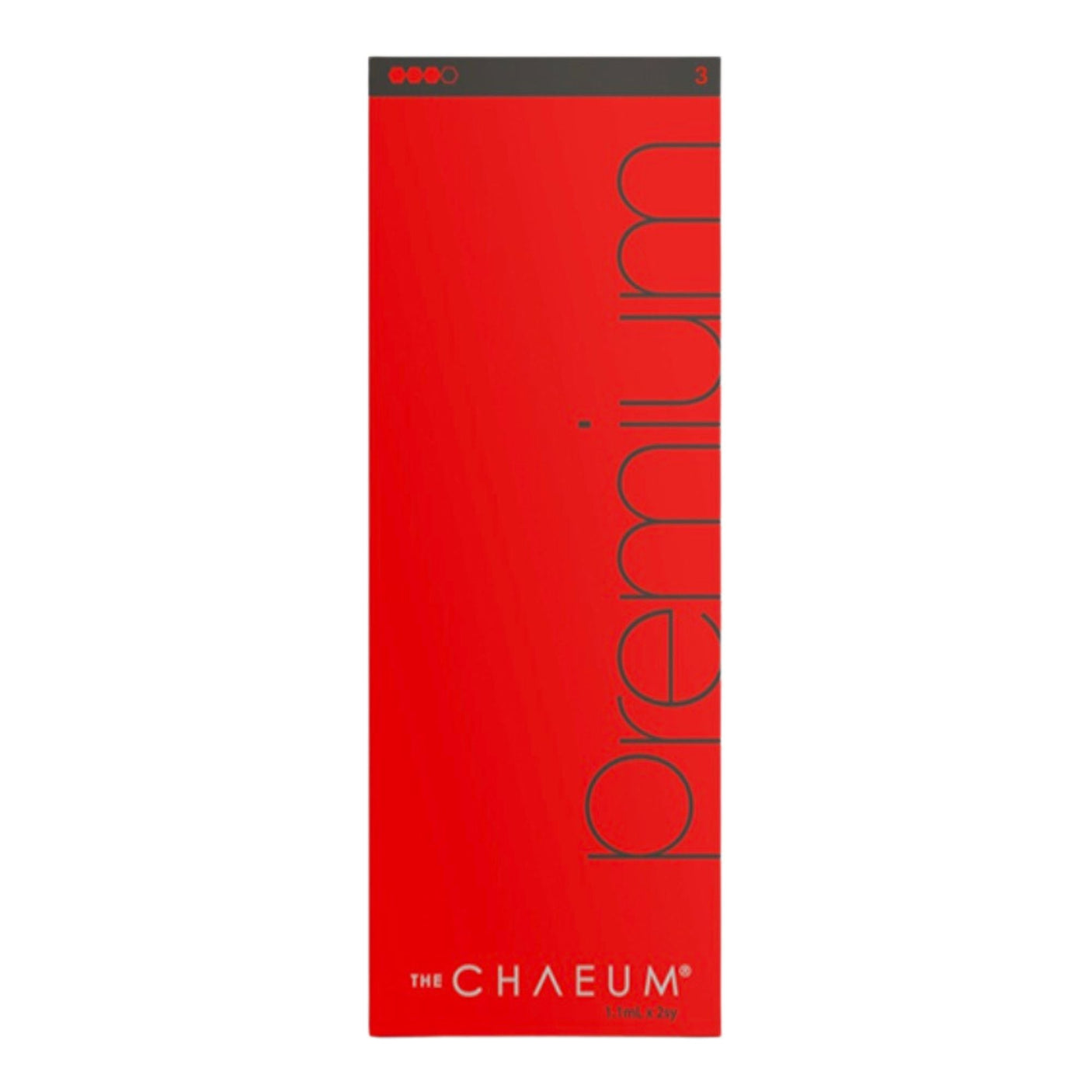 Chaeum Premium 3 (2 syringes × 1.1 mL) - Filler Lux™ - DERMAL FILLERS - Hugel