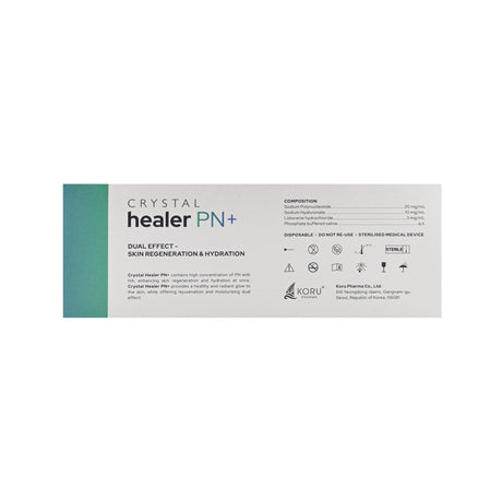 Crystal Healer PN+ - Filler Lux™ - Mesotherapy - Koru Pharmaceuticals Co., Ltd.