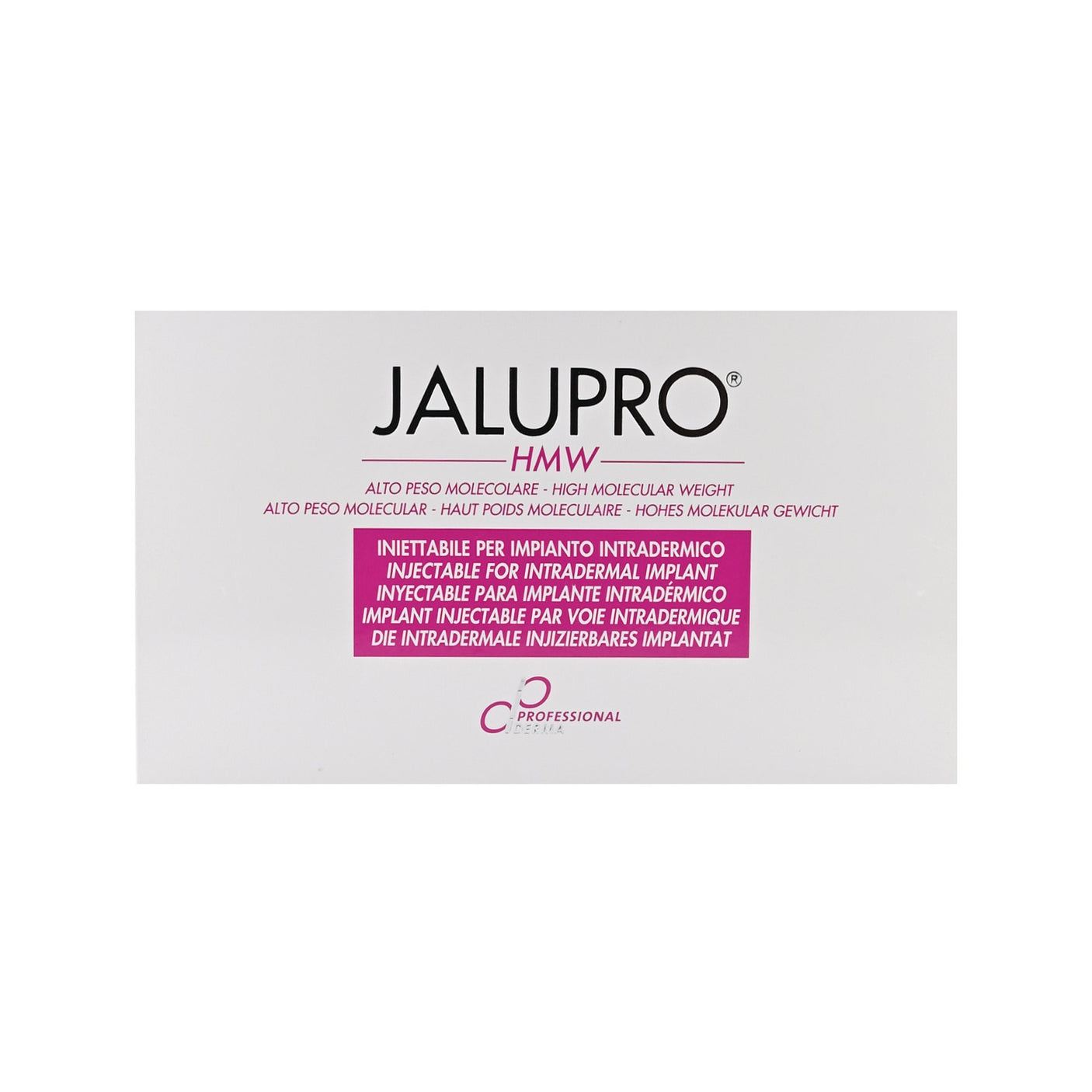 Jalupro® HMW - Filler Lux™ - Mesotherapy - Professional Derma