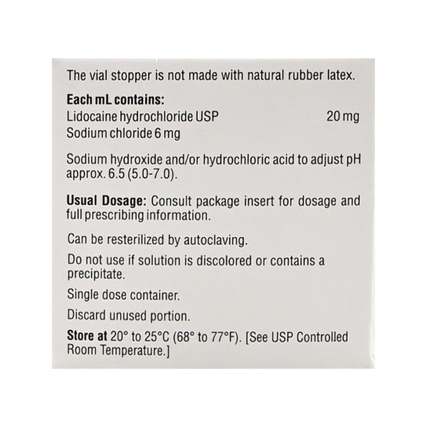 Lidocaine HCI 2% (20mg/mL) - Filler Lux™ - Medical - Auromedics