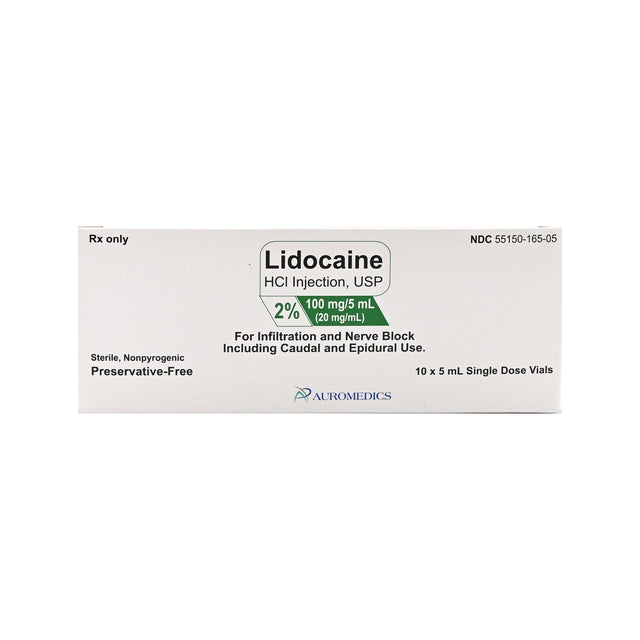 Lidocaine HCI 2% (20mg/mL) - Filler Lux™ - Medical - Auromedics