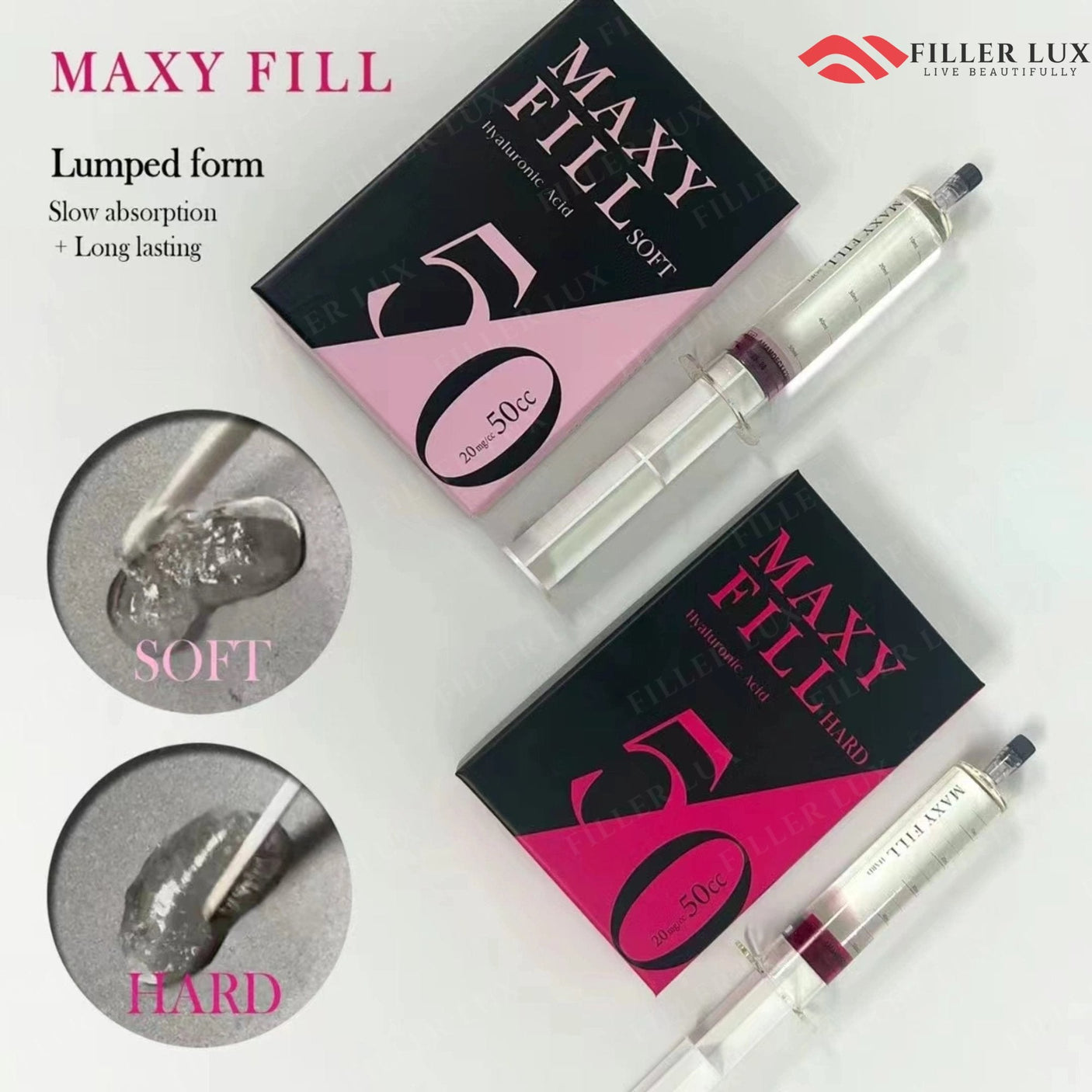 Maxy Fill Body Syringe - Filler Lux™ - DERMAL FILLERS - Quiver Medic