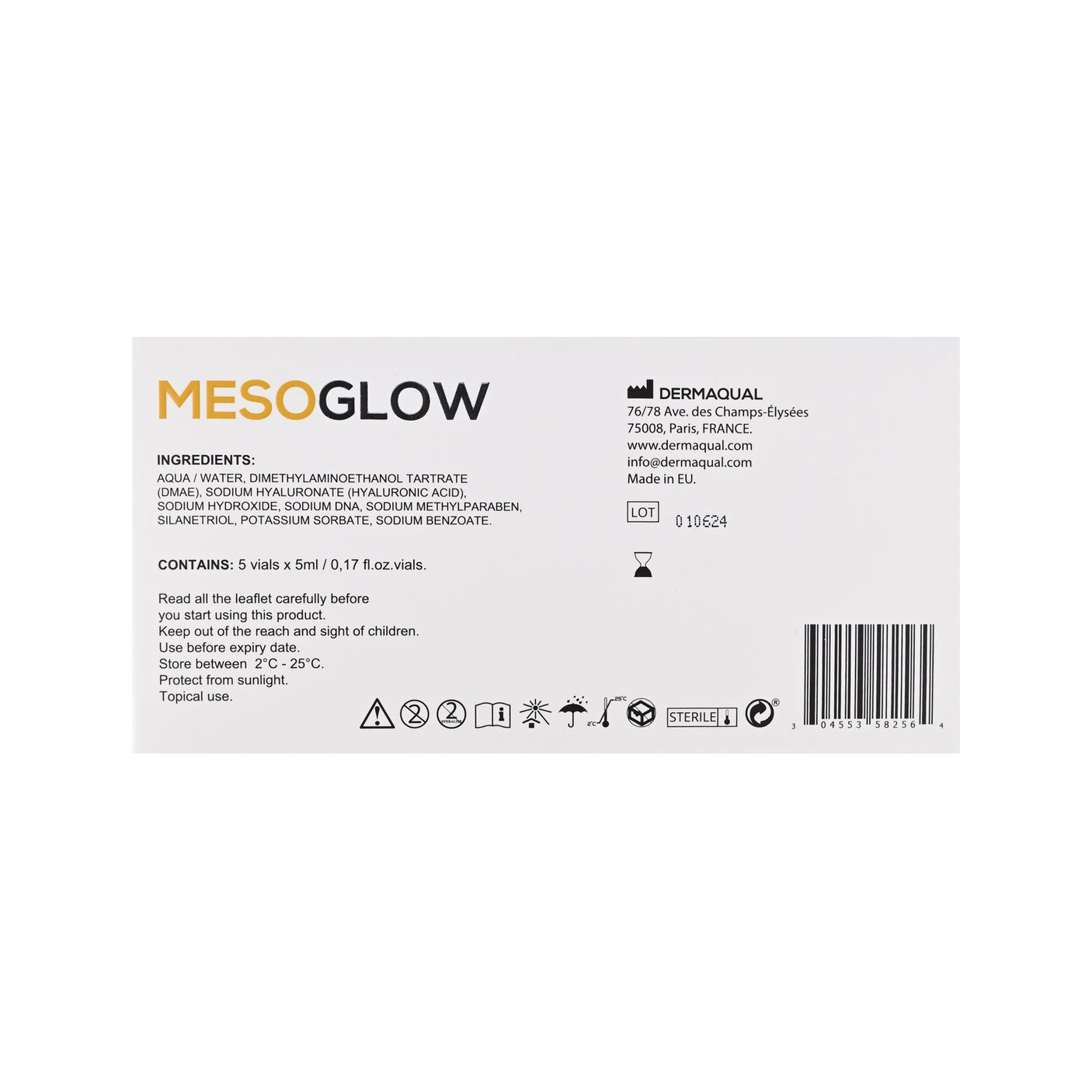 Mesoglow - Filler Lux™ - Mesotherapy - Dermaqual