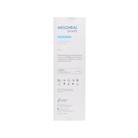 Mesoheal® Shape - Filler Lux™ - DERMAL FILLERS - Koru Pharmaceuticals Co., Ltd.