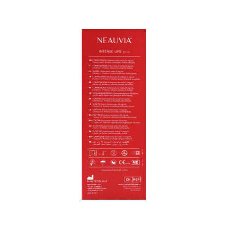 Neauvia Organic Intense Lips - Filler Lux™ - DERMAL FILLERS - MATEX Lab S.p.a.