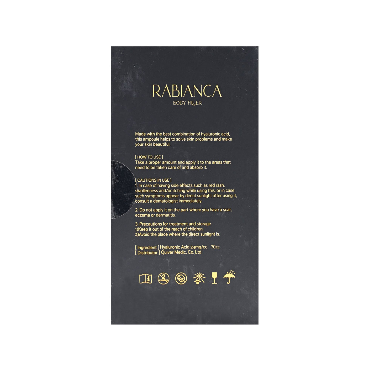 Rabianca Body - Filler Lux™ - DERMAL FILLERS - Quiver Medic