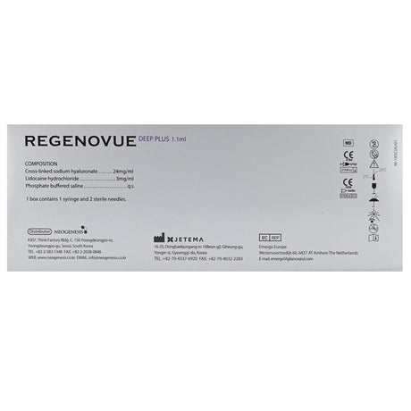 Regenovue Deep Plus - Filler Lux™ - DERMAL FILLERS - NeoGenesis Co., Ltd.