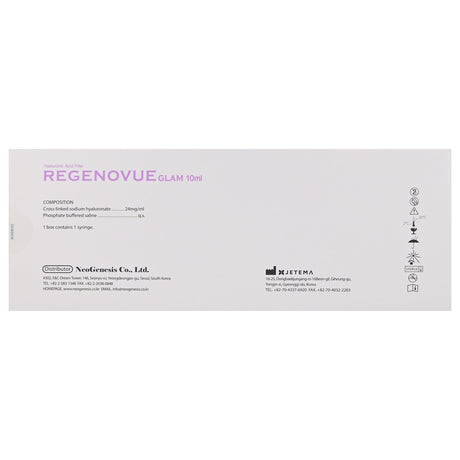 Regenovue Glam - Filler Lux™ - DERMAL FILLERS - NeoGenesis Co., Ltd.