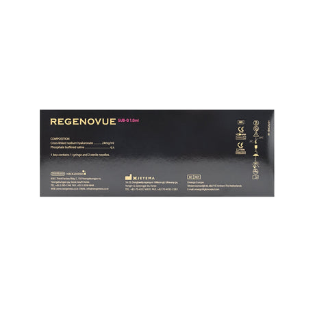 Regenovue SUB - Q (1 Syringe x 1.1mL) - Filler Lux™ - DERMAL FILLERS - NeoGenesis Co., Ltd.