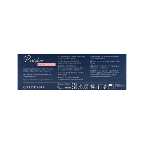 Restylane® Kysse Lidocaine - Filler Lux™ - DERMAL FILLERS - Galderma