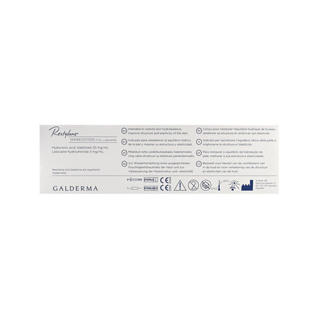 Restylane® SkinBooster Vital Lidocaine - Filler Lux™ - Mesotherapy - Galderma