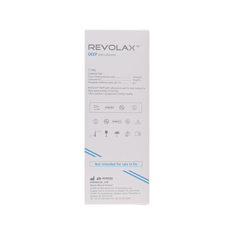 Revolax Deep Lido - Filler Lux™ - DERMAL FILLERS - Across Co., Ltd.