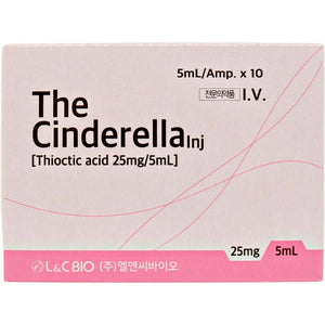 The Cinderella Inj. Thioctic Acid 25mg/5mL (10 Ampoules x 5mL)