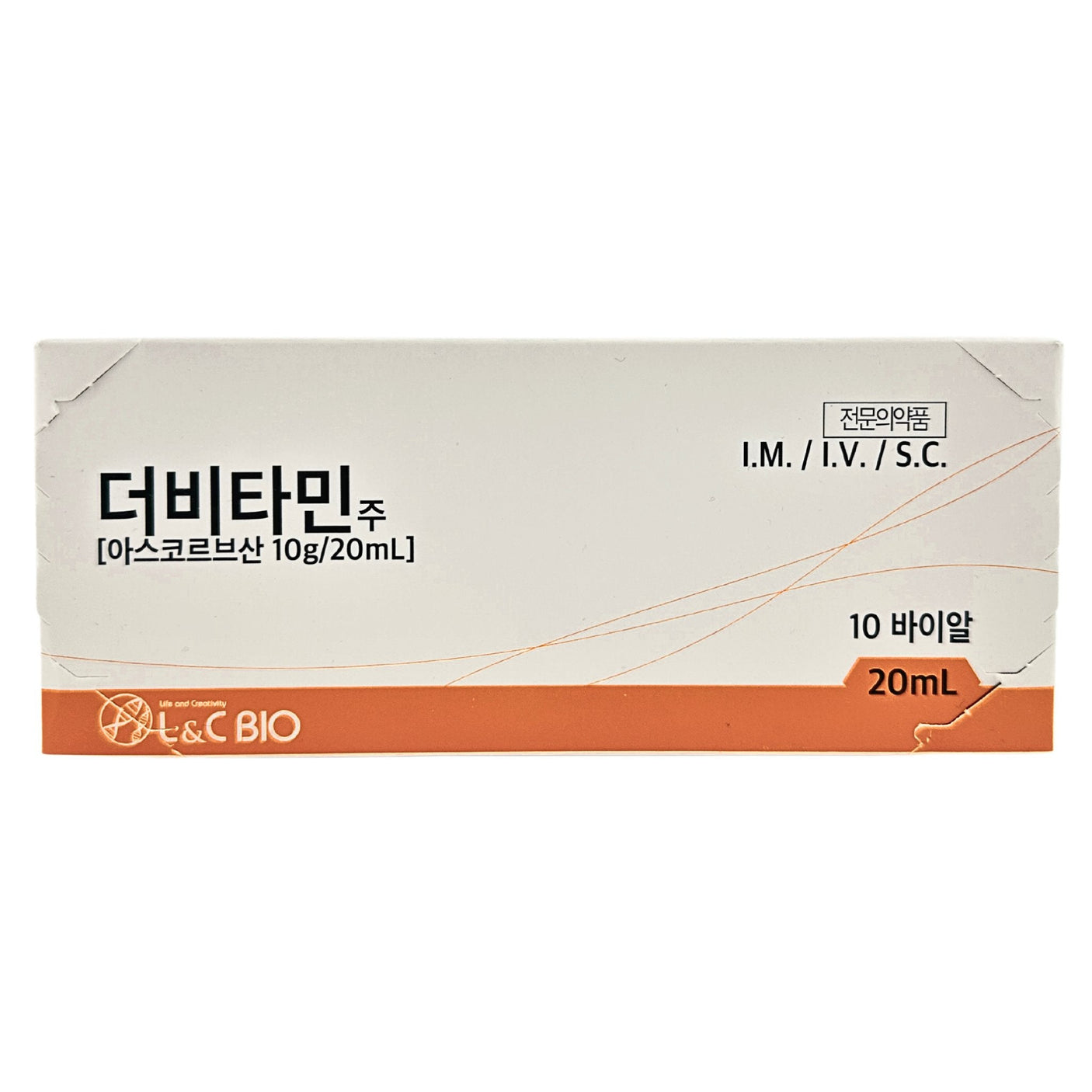 The Vitamin Ascorbic Acid 10g/20ml - Filler Lux™ - IV - L&C Bio